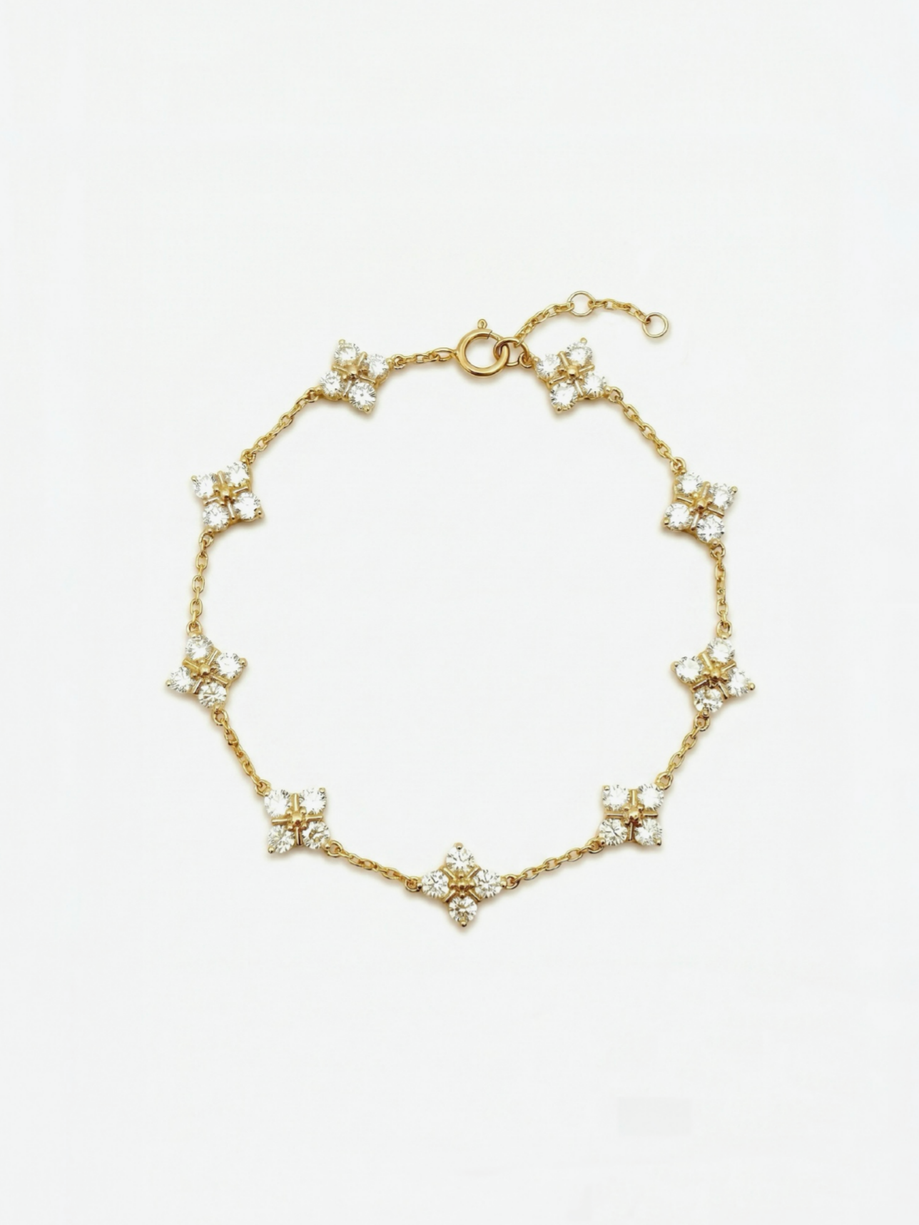 Four-Leaf Clover Bracelet