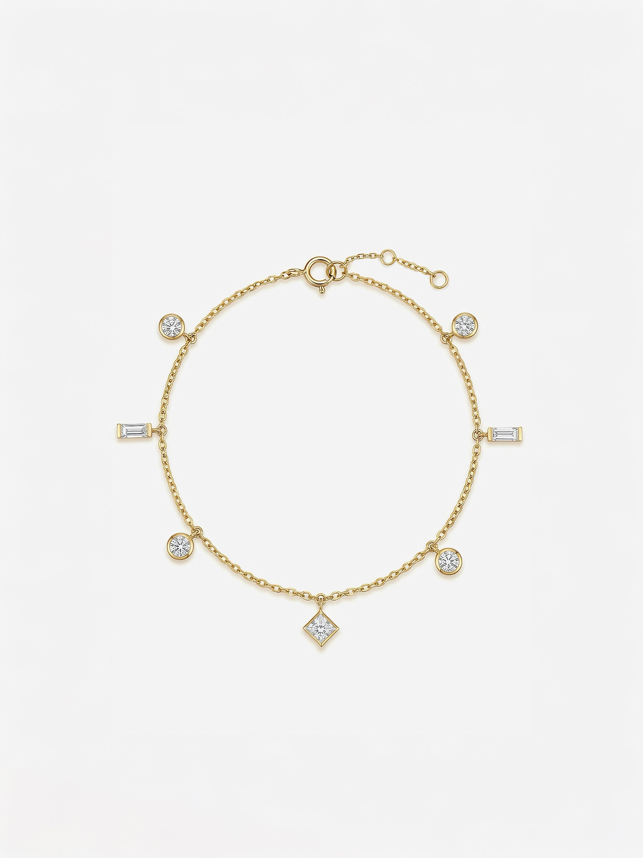 Multi-Cut Charm Bracelet by EOBO