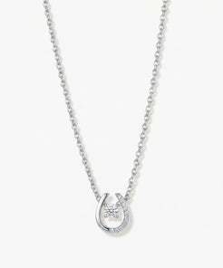 Guardian Horseshoe Lab-Grown Diamond Necklace by EOBO