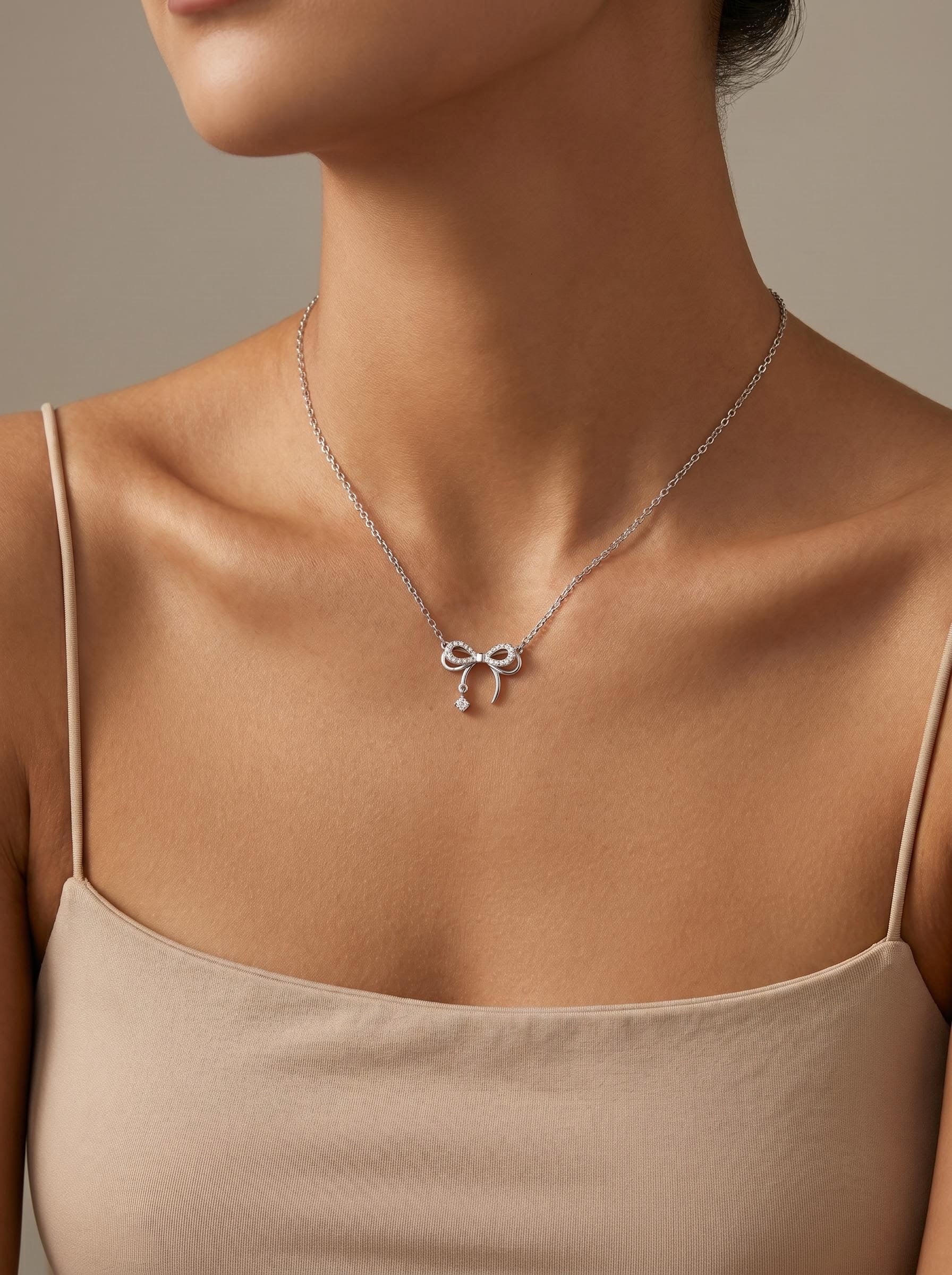 Bowline Lab-Grown Diamond Necklace