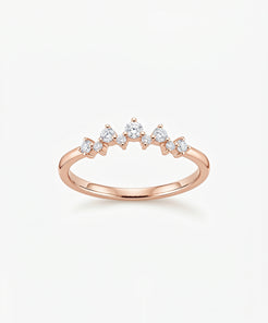 Crown Arc Nine-Stone Ring by EOBO