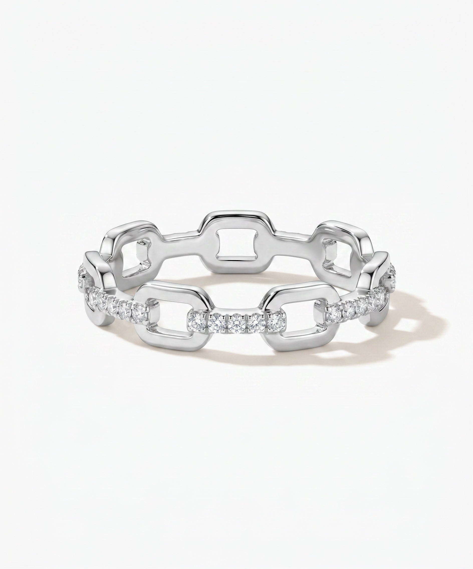 Linkline Lab-Grown Diamond Band by EOBO
