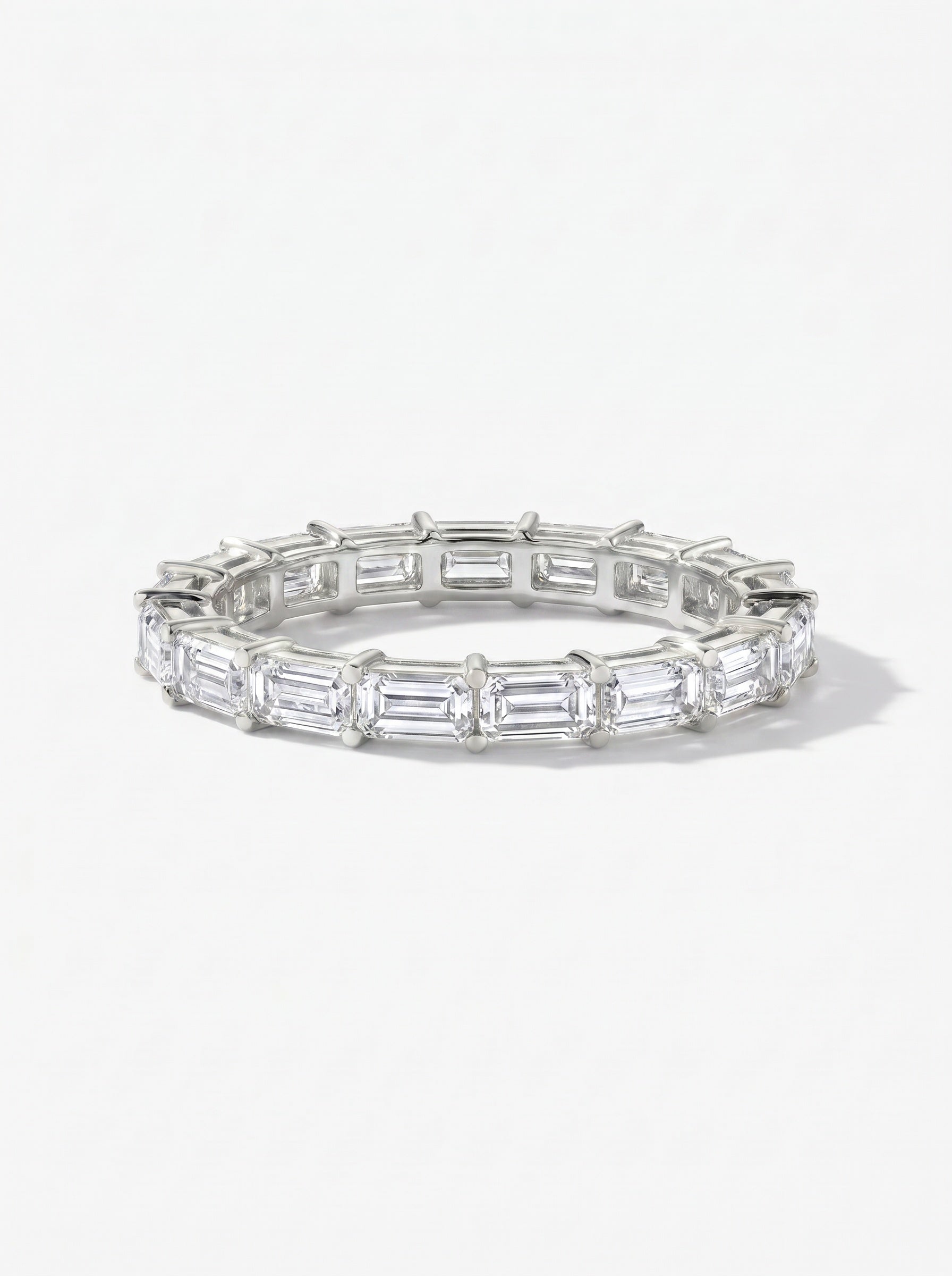 Baguette Pavé Eternity Ring