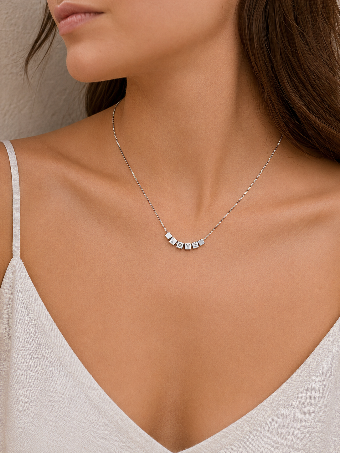 LOVE Cube Necklace